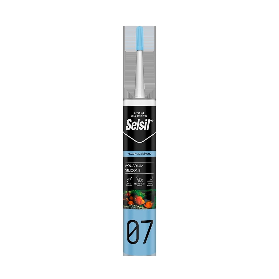 SELSİL AKVARYUM SİLİKON ŞEFFAF 280 ML