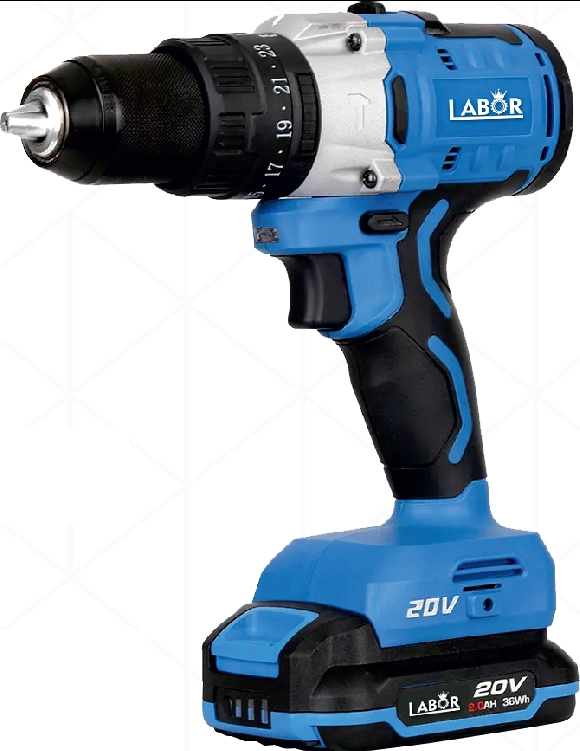 LABOR 95701 20V ŞARJLI DARBELİ MATKAP KÖMÜRSÜZ