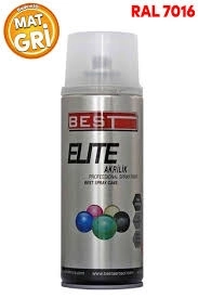 BEST ELİTE ANTRASİT GRİ SPREY BOYA 400 ML
