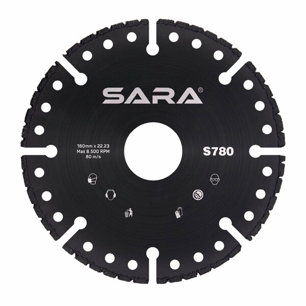 SARA ÇOK AMAÇLI KESME DİSKİ 180 MM