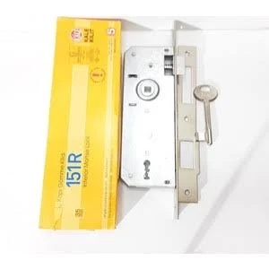 KALE EKSTRA GÖMME KAPI KİLİDİ TEK ANAHTAR 35 MM NİKEL