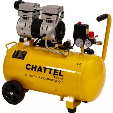 CHATTEL HIZLI DOLUM YAĞSIZ HAVA KOMPRESÖRÜ 50 LT