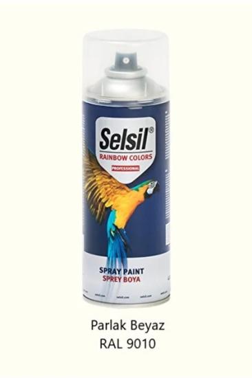 SELSİL SPREY BOYA 400 ML PARLAK BEYAZ