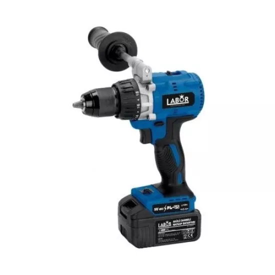 LABOR 8011 18V 4AH ÇİFT BATARYALI KÖMÜRSÜZ MATKAP