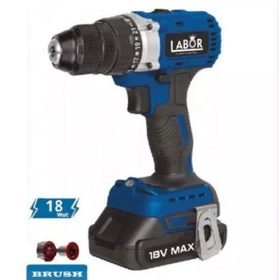 LABOR BX8014 18V DARBELİ ŞARJLI MATKAP