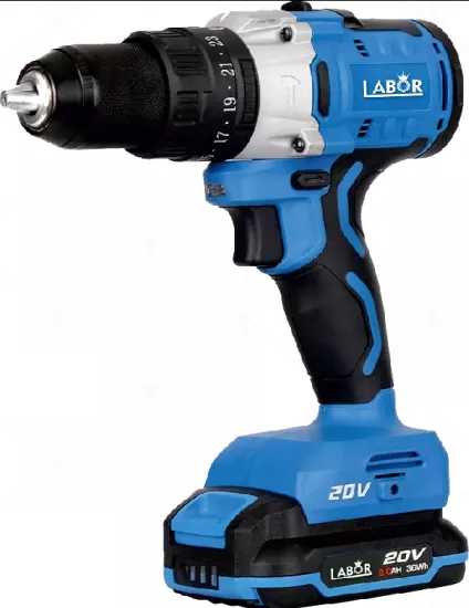 LABOR 95701 20V ŞARJLI DARBELİ MATKAP KÖMÜRSÜZ