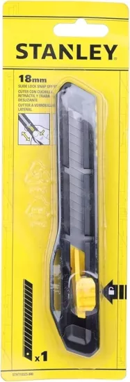 STANLEY 18 MM PLASTİK MAKET BIÇAĞI