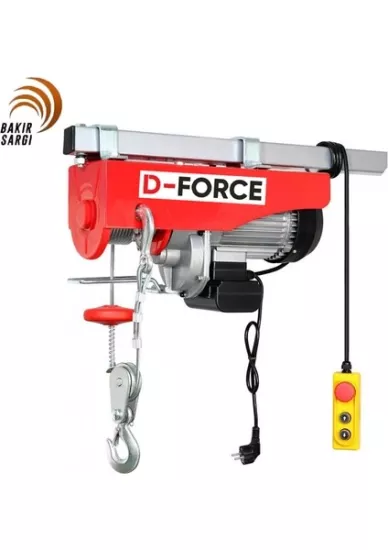 D-FORCE 125/250 KG ELEKTİRİKLİ VİNÇ