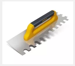 SERAMİK MALASI KAPALI PLASTİK SAPLI 17*20 DİŞLİ 40 CM