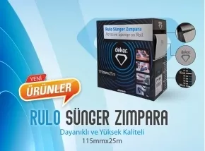DEKOR RULO SÜNGER ZIMPARA P220 - 115x25MT