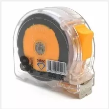 DEKOR ŞERİT METRE ŞEFFAF 8 M*25 MM