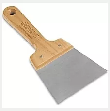 DEKOR SAHRA ISPATULASI AHŞAP SAP PASLANMAZ ÇELİK 8 CM