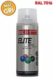 BEST ELİTE ANTRASİT GRİ SPREY BOYA 400 ML