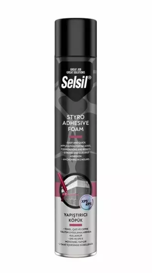 SELSİL MANTOLAMA KÖPÜK 750 ML PİPETLİ (ŞİŞMEYEN)