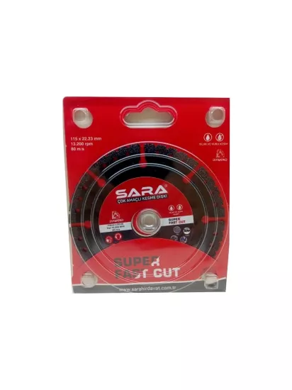 SARA 115 MM ÇOK AMAÇLI KESME DİSKİ
