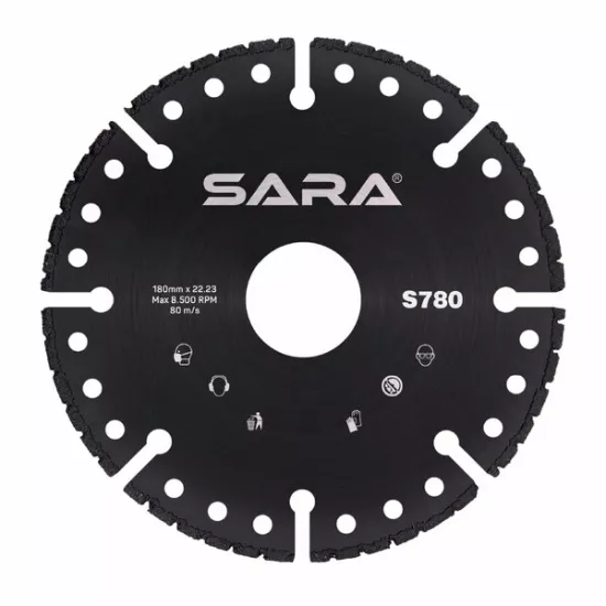 SARA ÇOK AMAÇLI KESME DİSKİ 180 MM