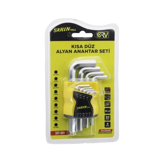 ŞAHİN DÜZ UZUN ALYAN ANAHTAR SETİ